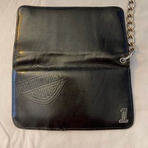 Harley Davidson wallet with chain
